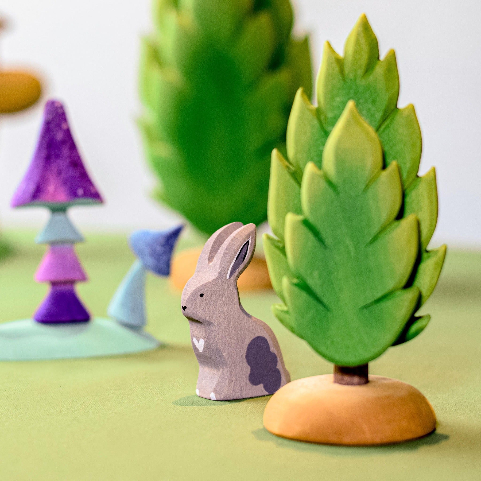 Bumbu Gray Sitting Rabbit