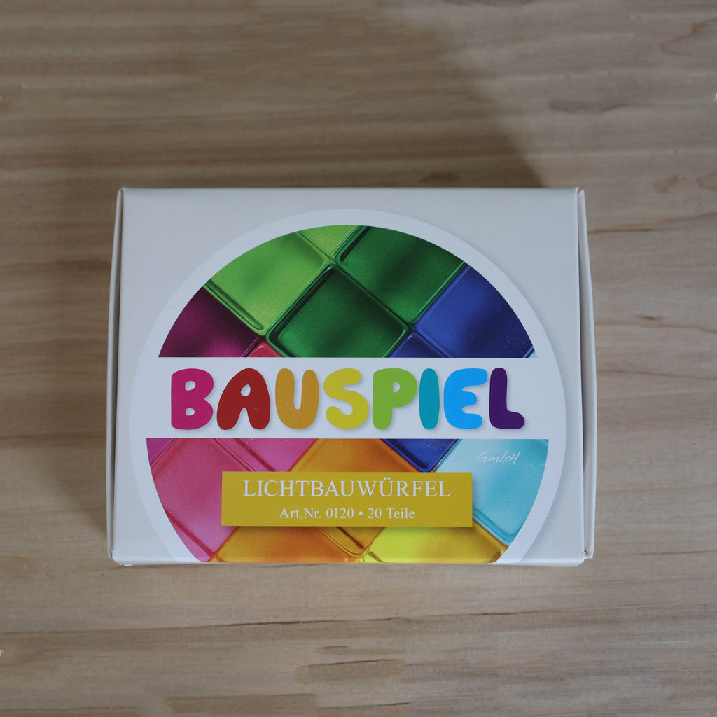Bauspiel Lucent Cubes, Set of 20