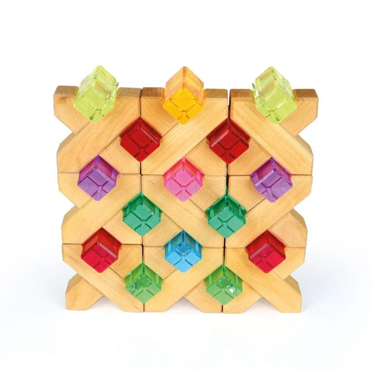Bauspiel Luminous Blocks, 24-Piece Set