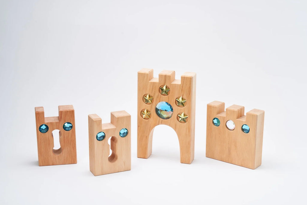 Bauspiel Small Fairytale Castle, 10-Piece Set