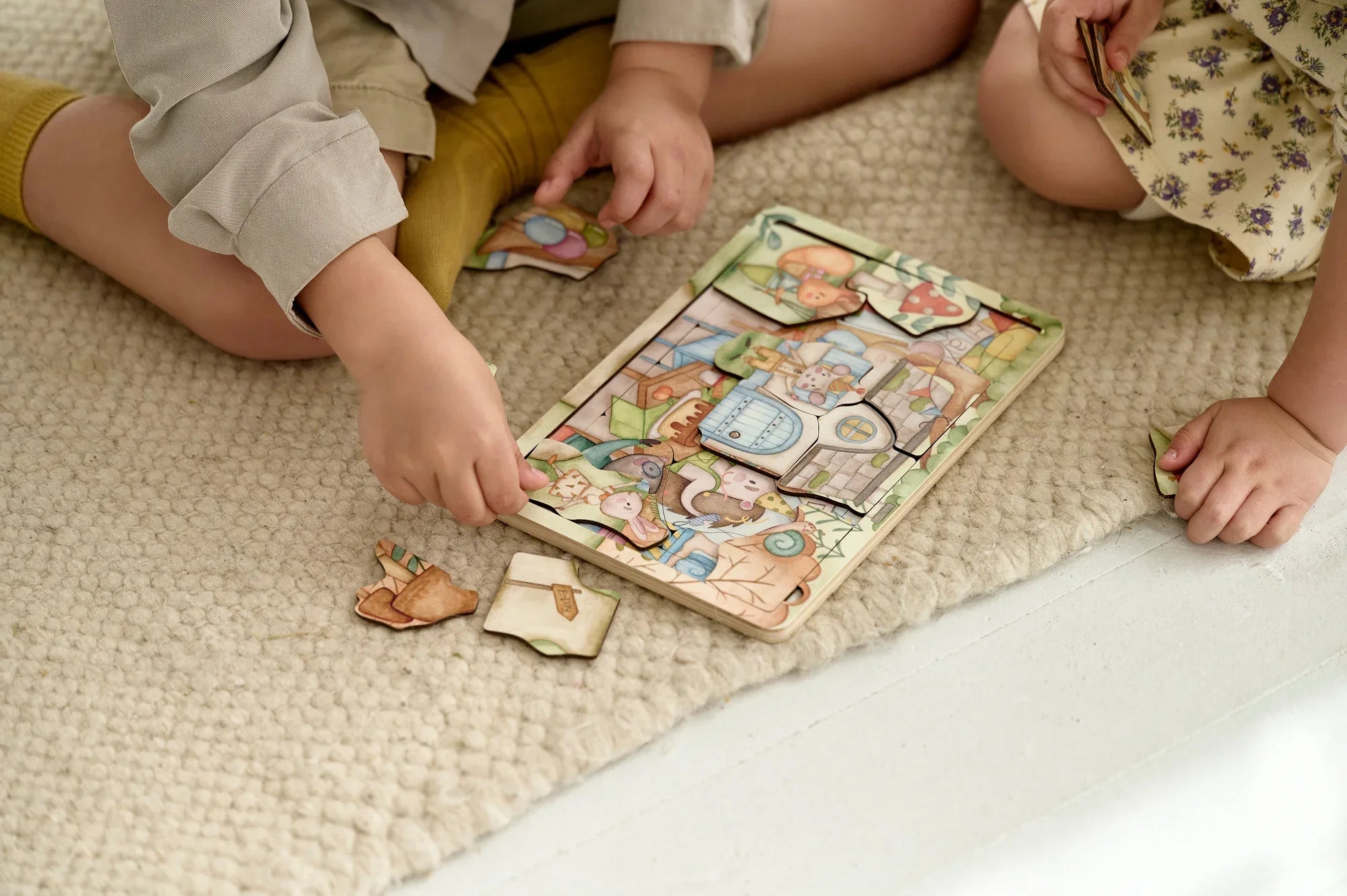 Birthday Party Wooden Puzzle