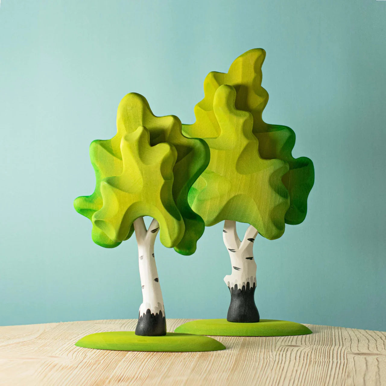 Bumbu Green Birch Tree Set