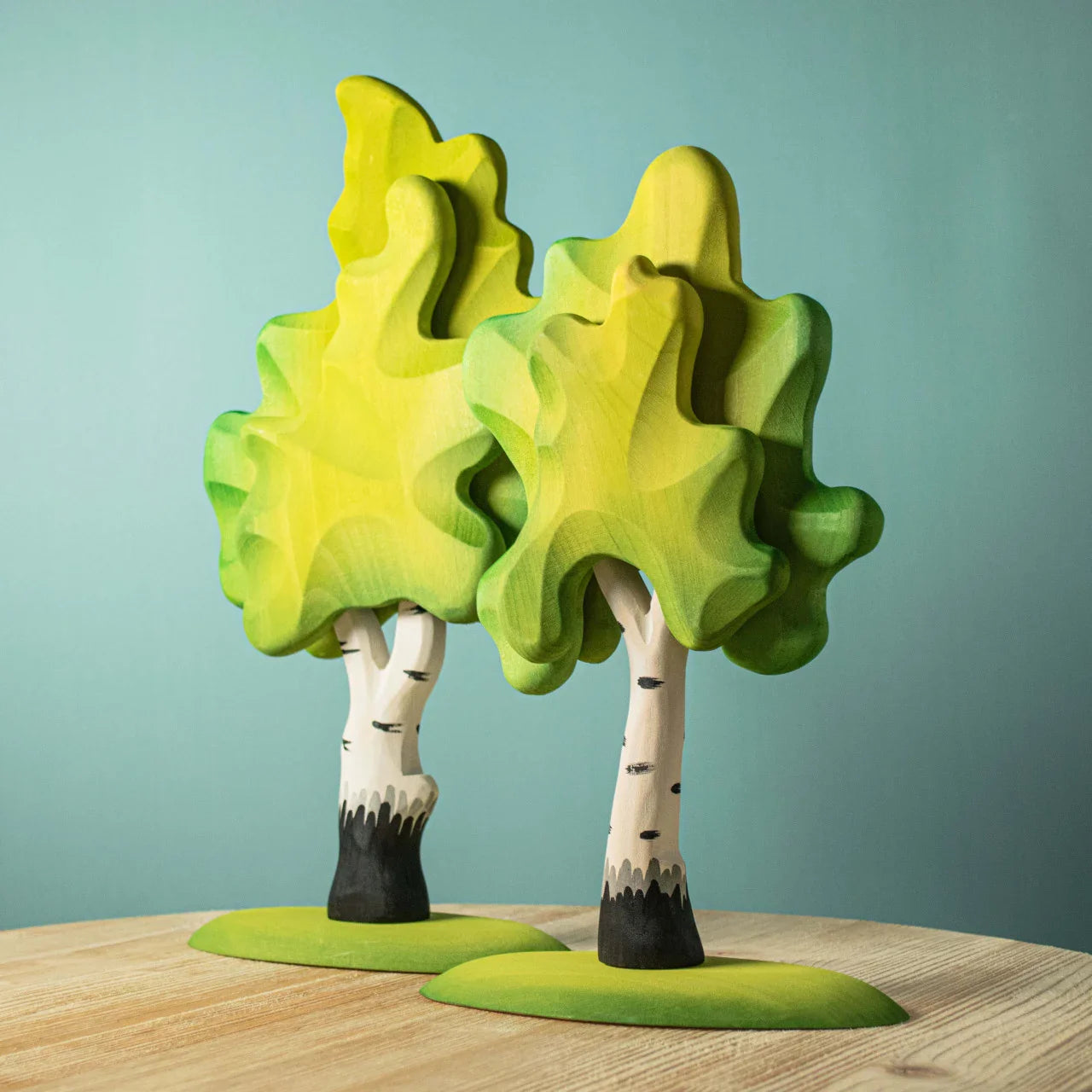 Bumbu Green Birch Tree Set
