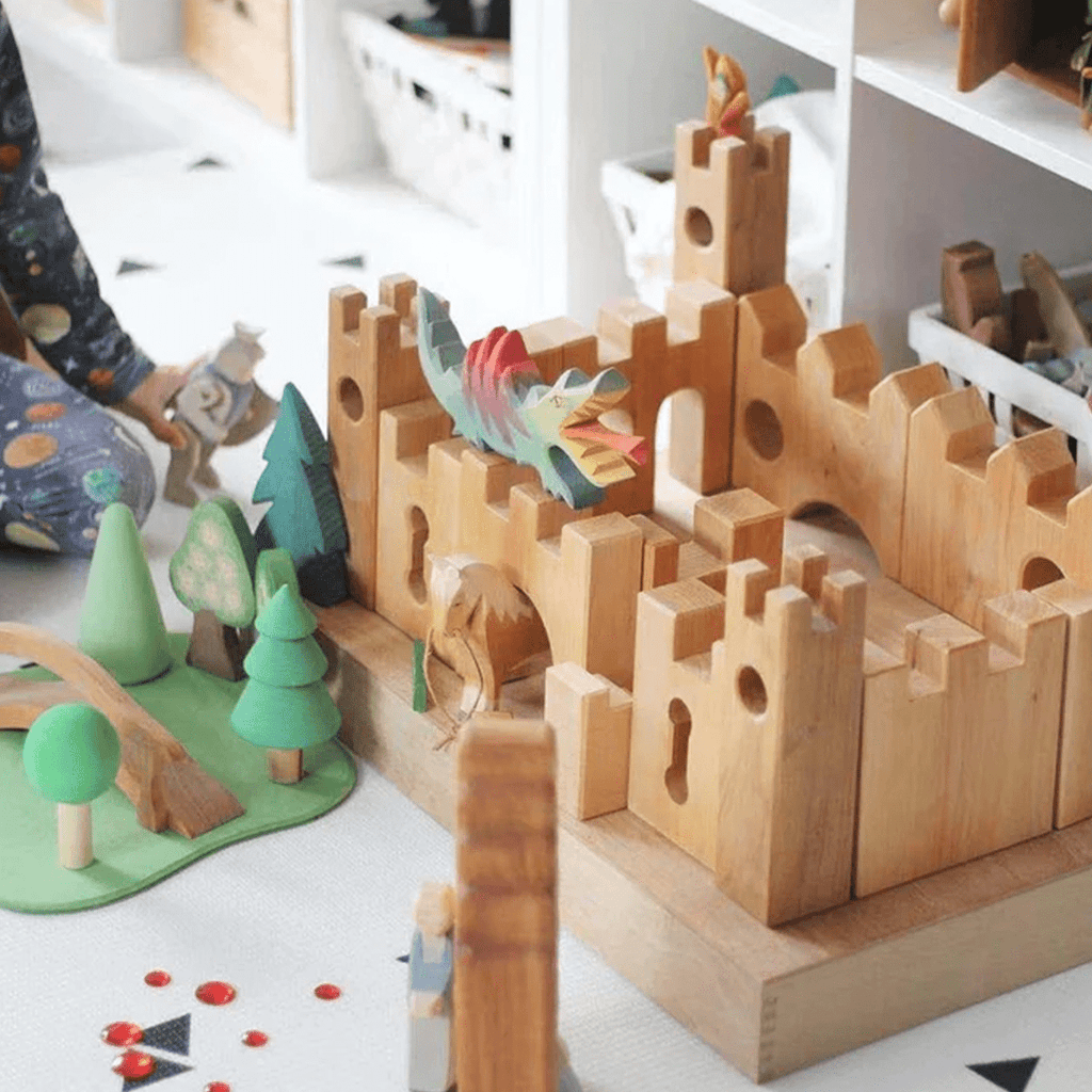 Bauspiel Castle Set, 16 pcs