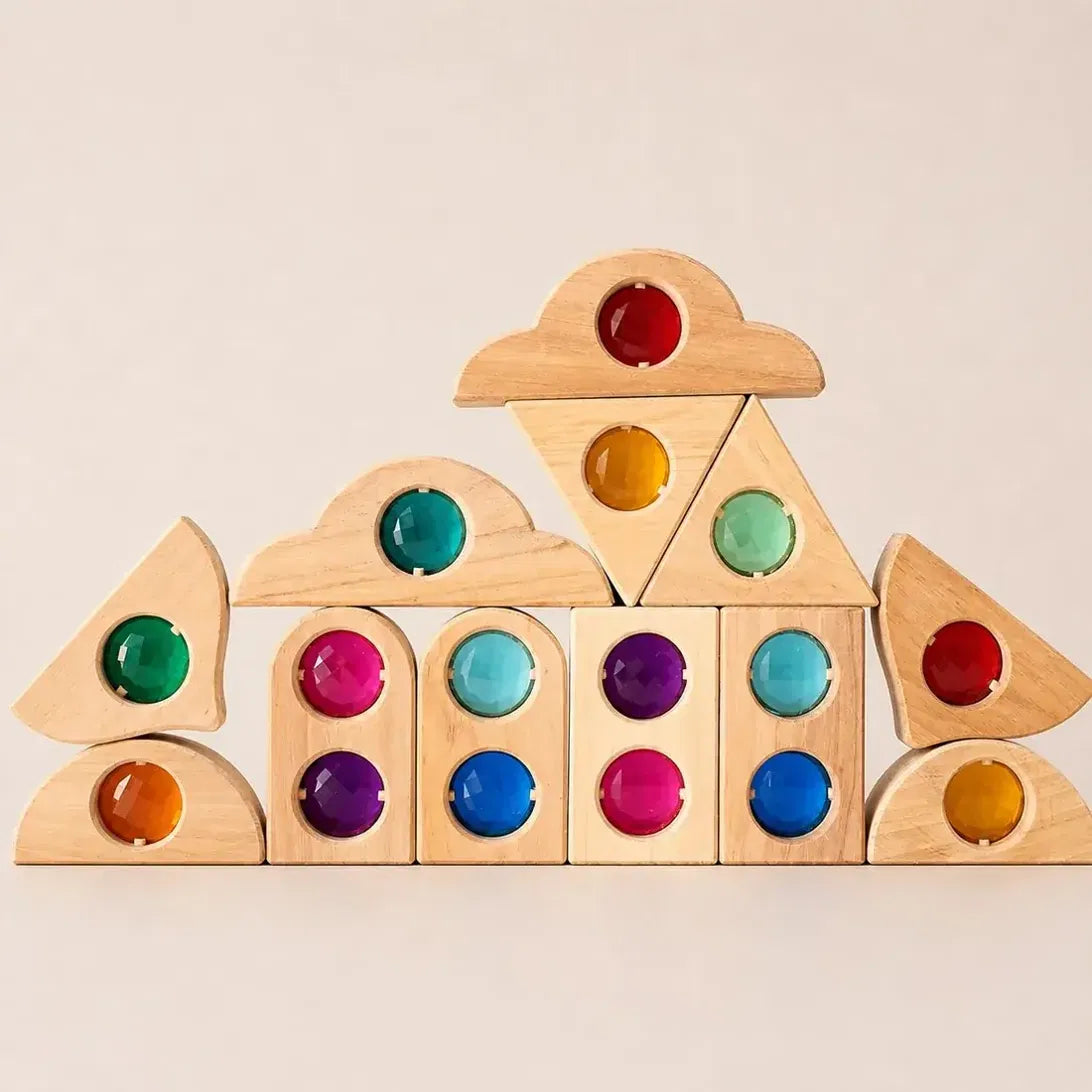 Bauspiel Fairytale Windows, 12-Piece Set