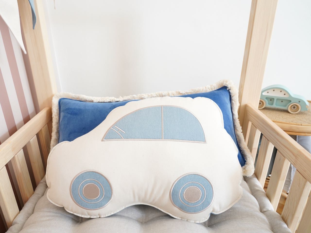 "Jeans" Car Pillow