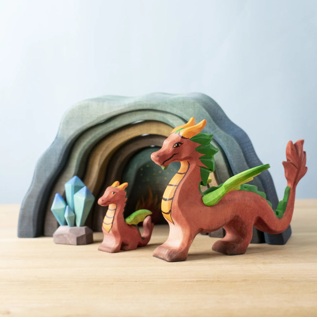 Bumbu Dragons and Cave Set