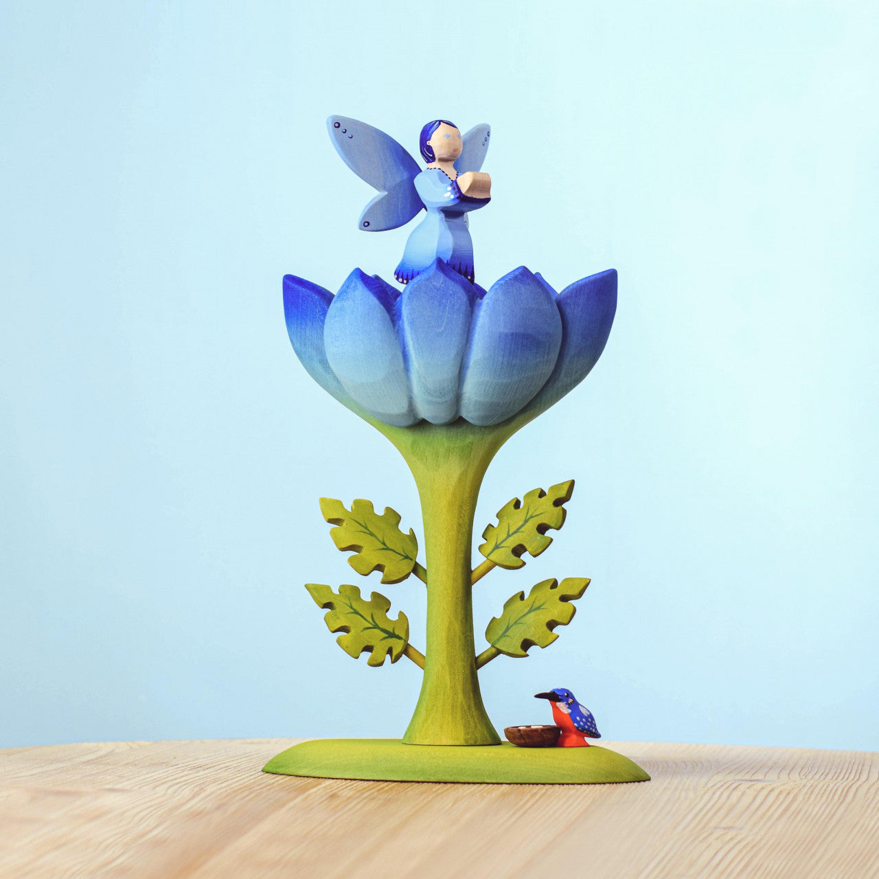 Bumbu Large Blue Flower