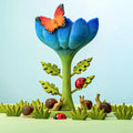 Bumbu Large Blue Flower