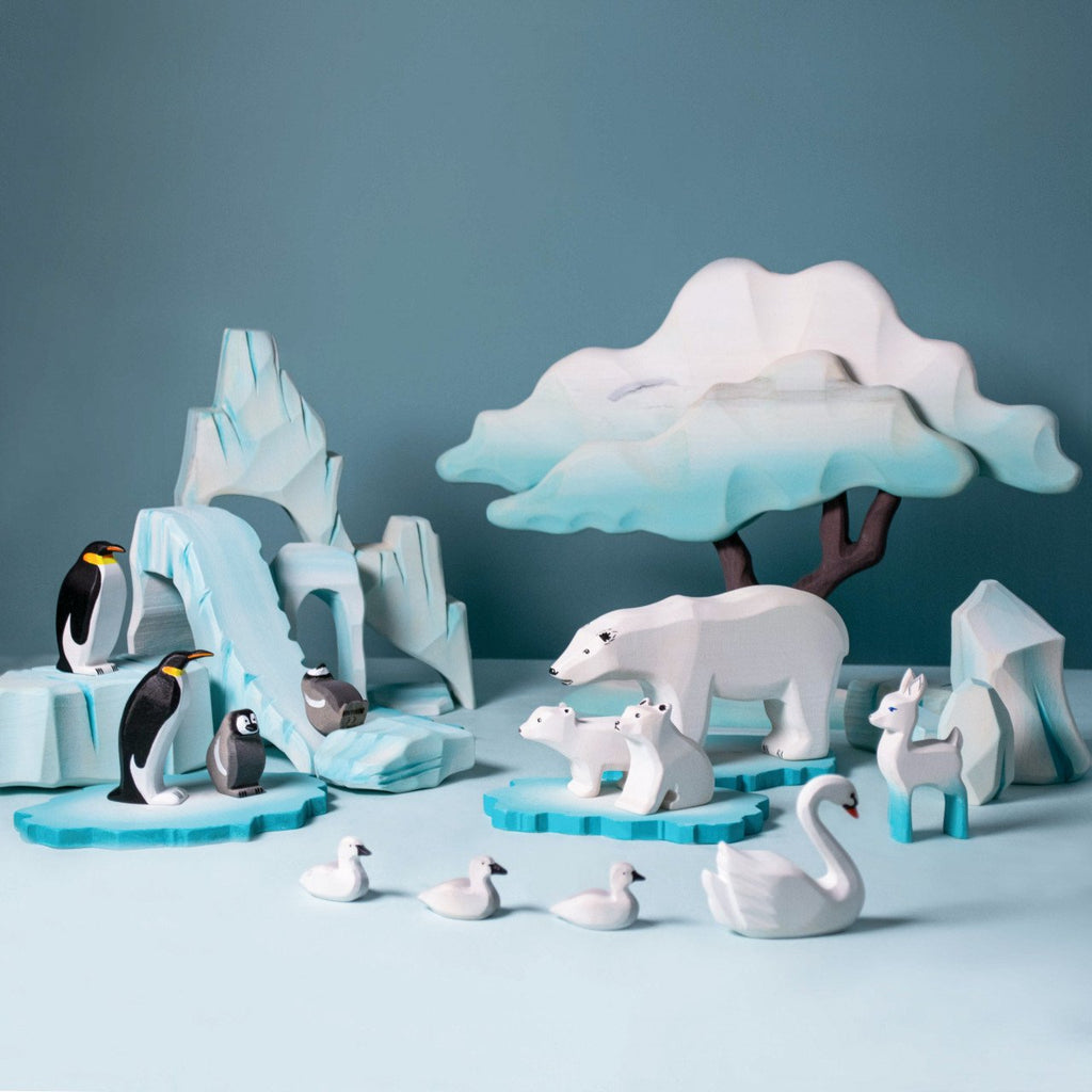 Bumbu Polar Bears and Ice Floe Set
