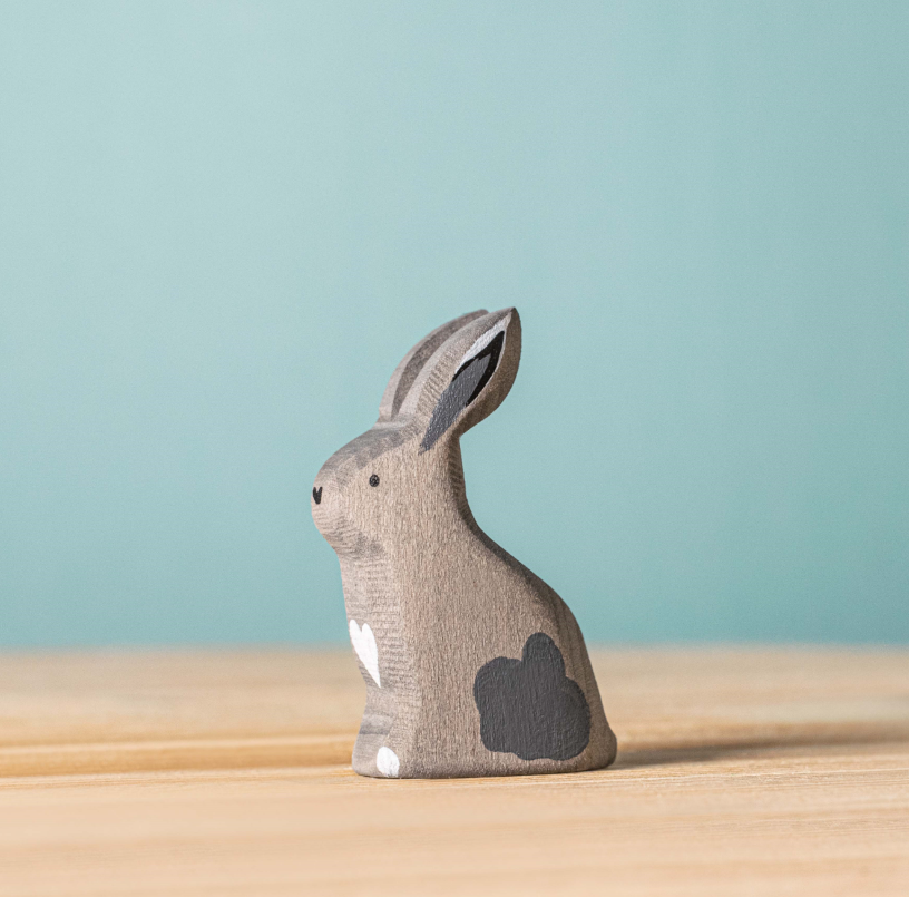 Bumbu Gray Sitting Rabbit